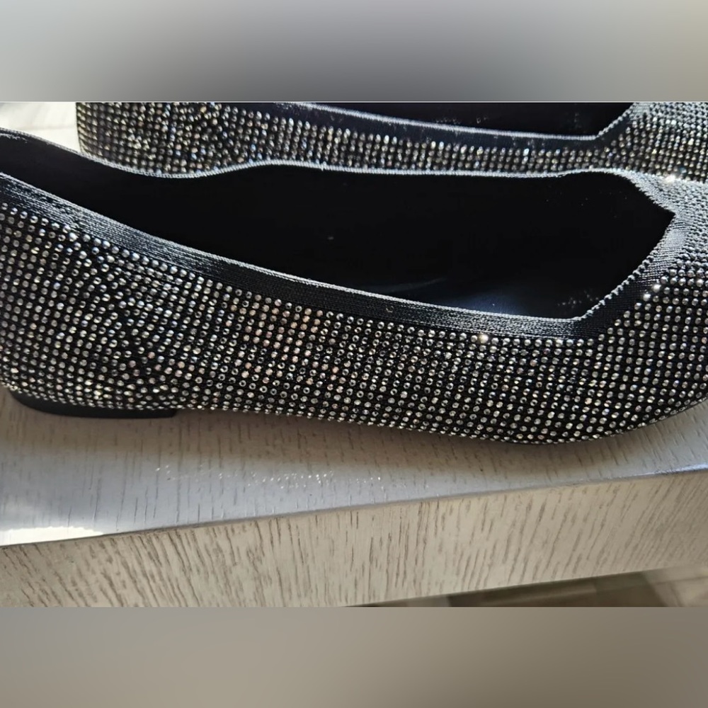 Torrid Rhinestone Ballet Flats 7WW - Picture 2 of 11